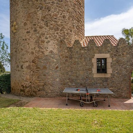 Castillo Can Xirau, Propiedad Exclusiva Con Piscina & Aircon Villa Santa Susanna Exterior photo